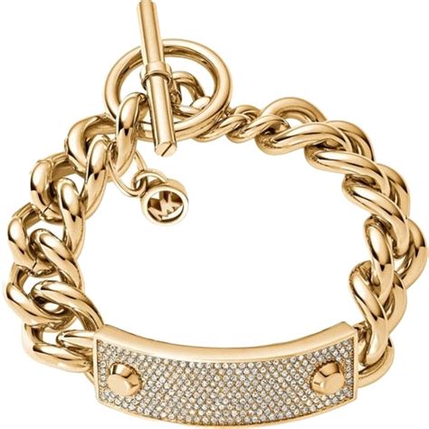 michael kors armband gold mkj3543710 silber|Women's Gold Designer Bracelets .